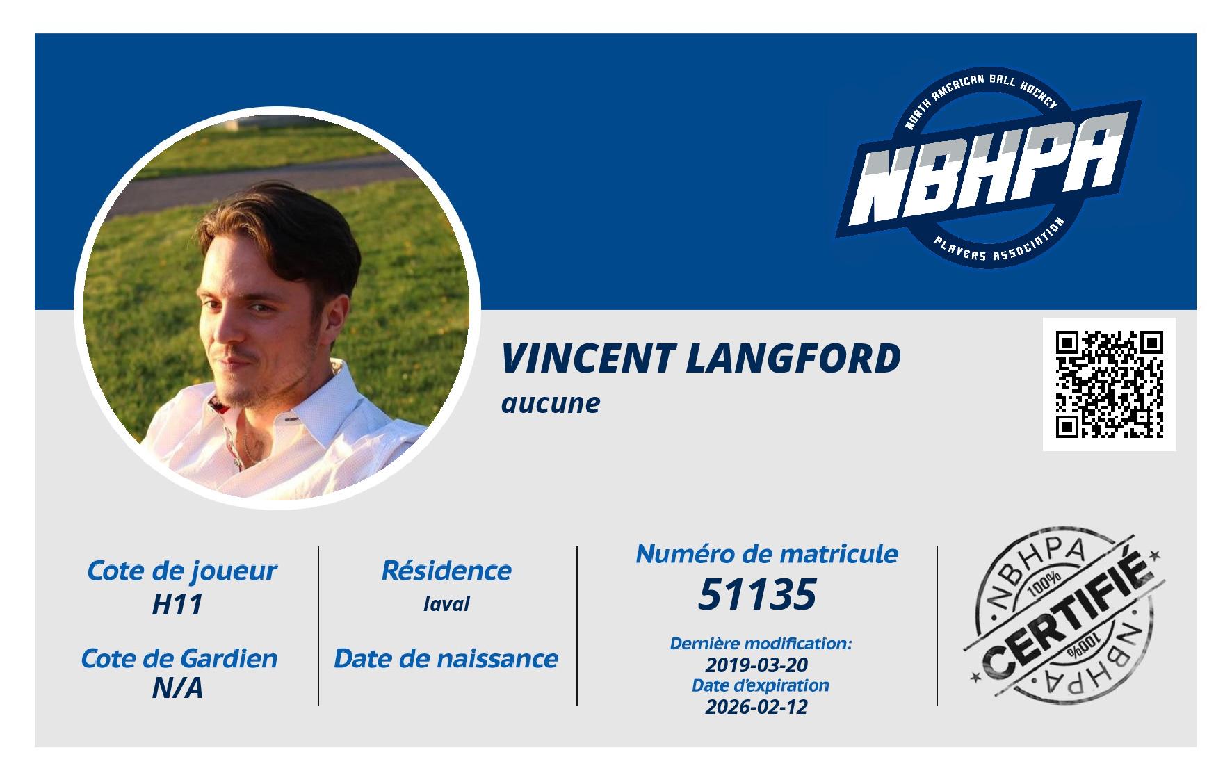 vincent langford