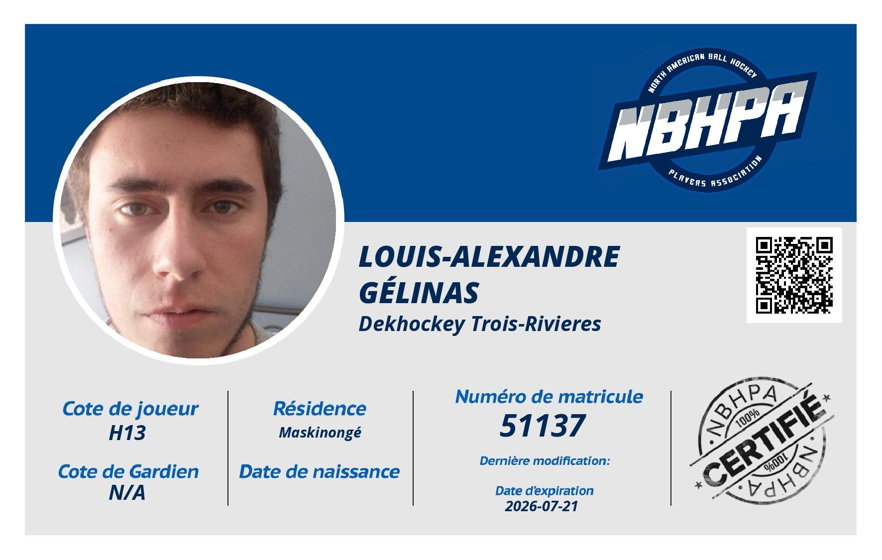 Louis-Alexandre Gélinas