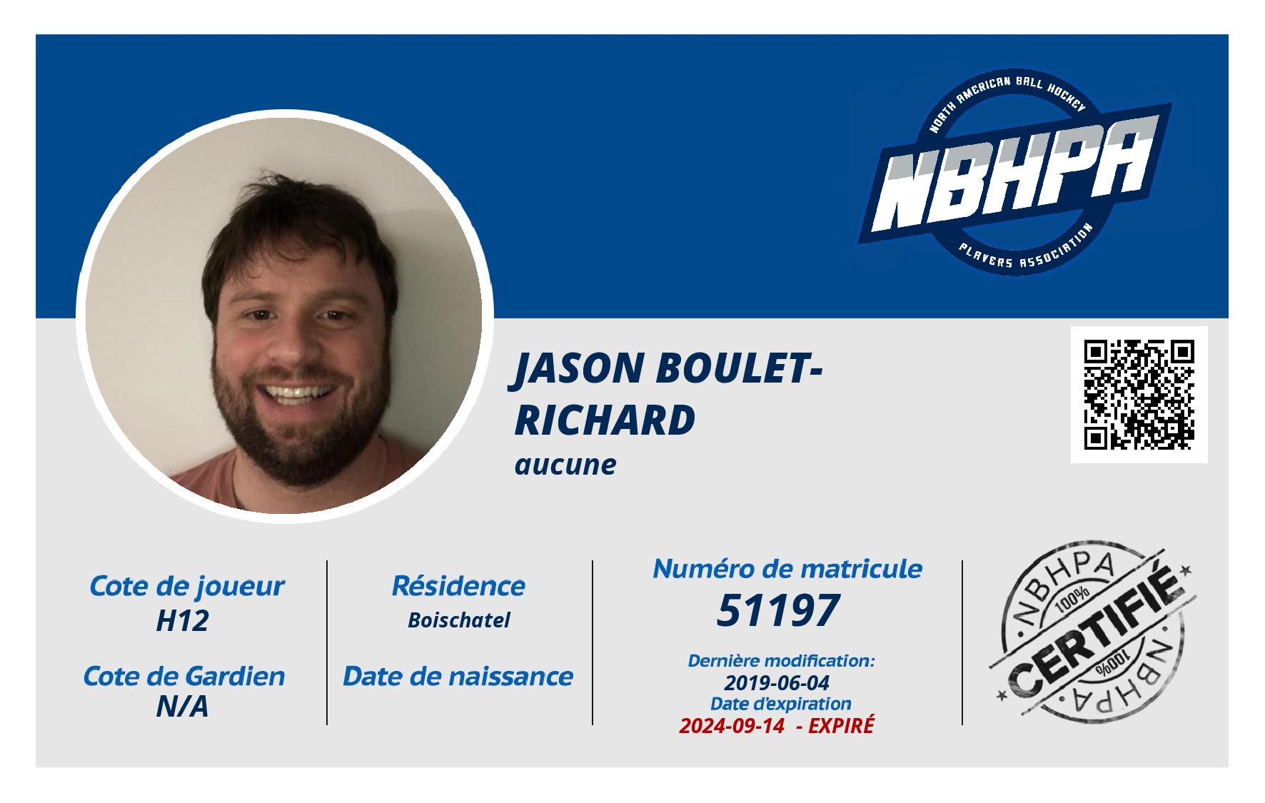 Jason Boulet-Richard