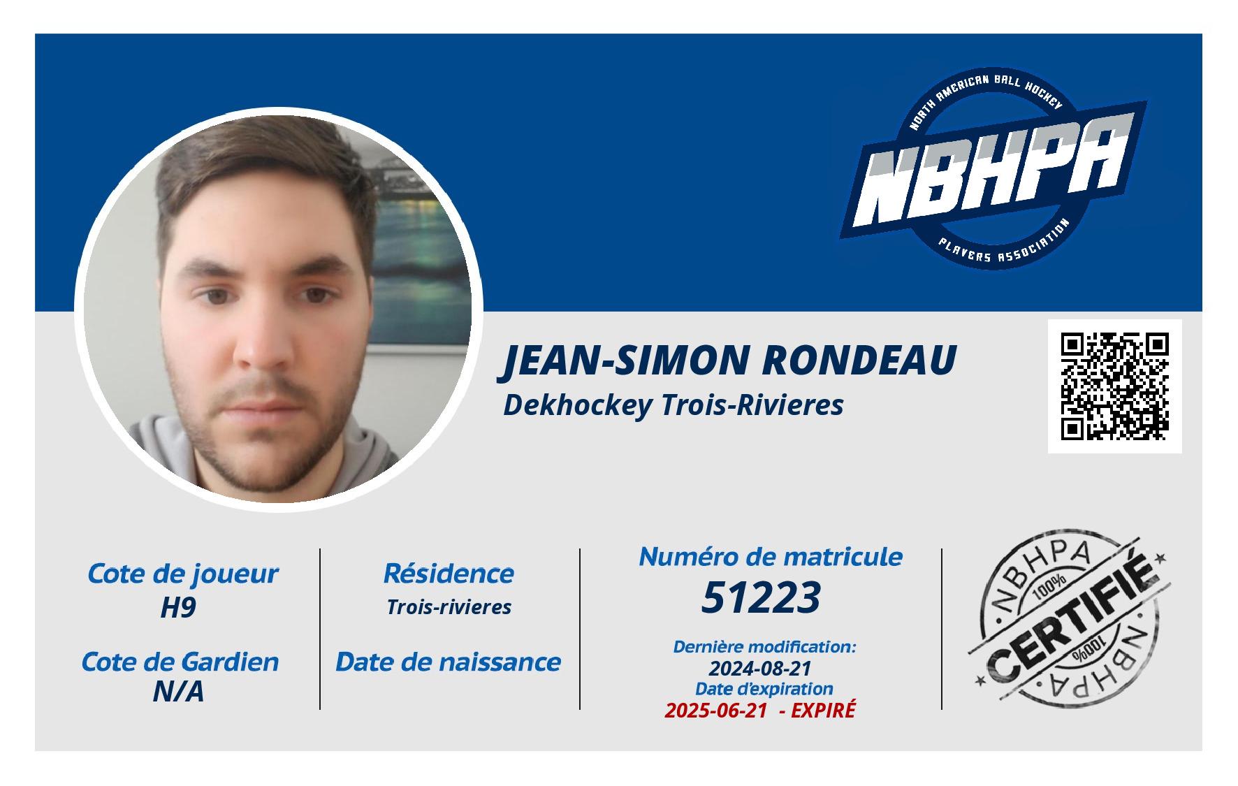 Jean-Simon Rondeau