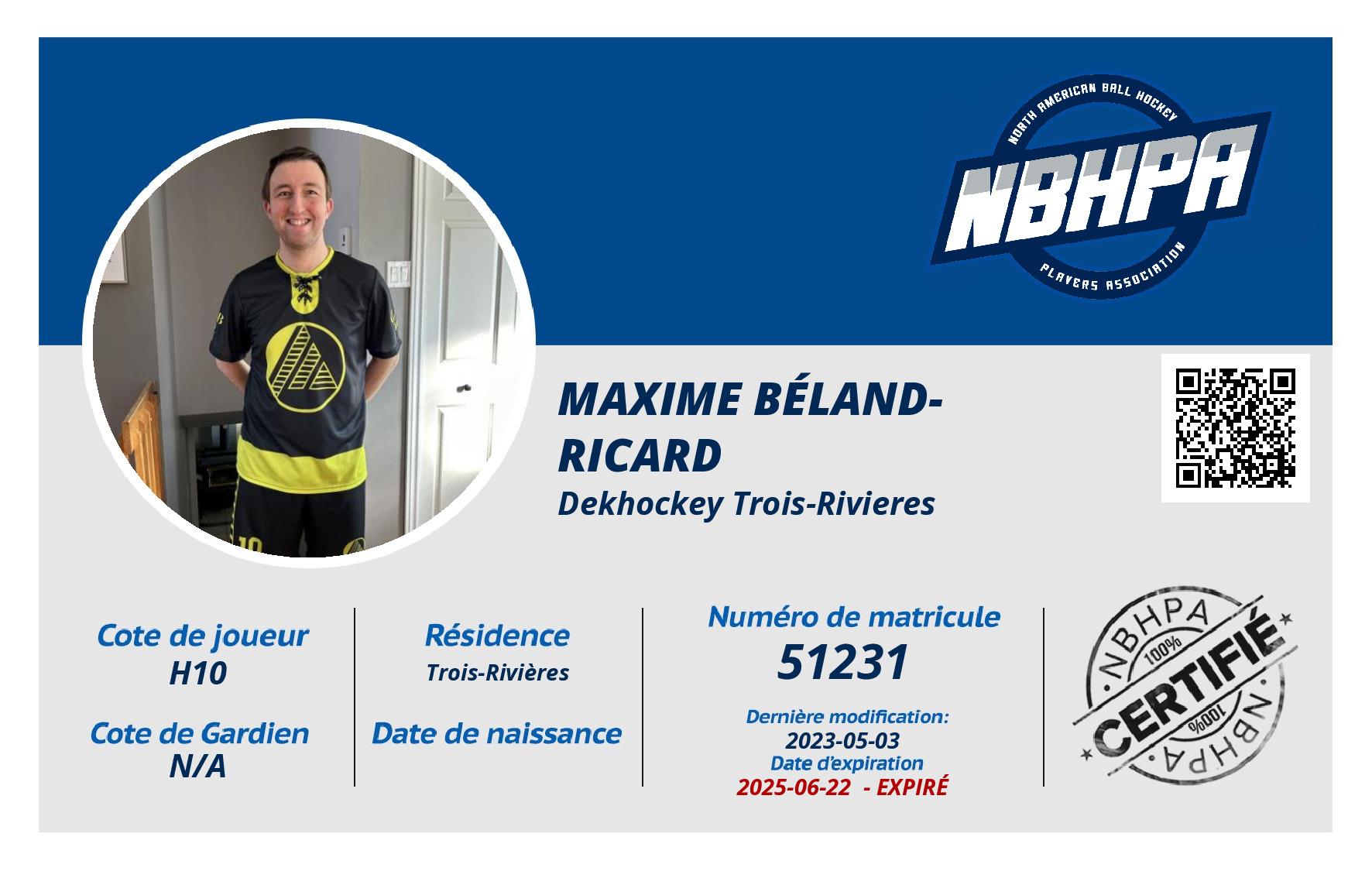 Maxime Béland-Ricard
