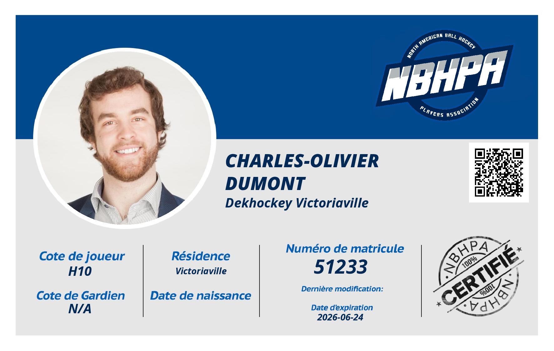 Charles-Olivier Dumont