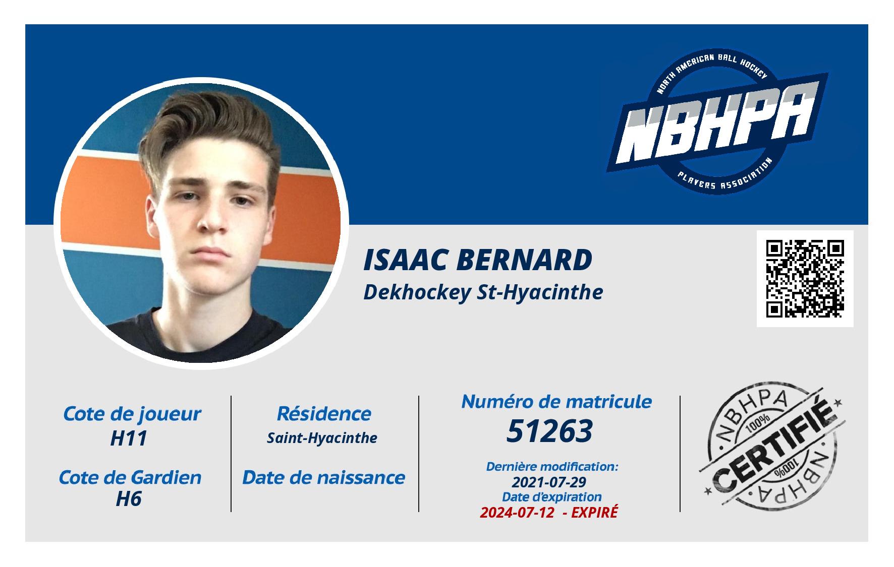 Isaac Bernard