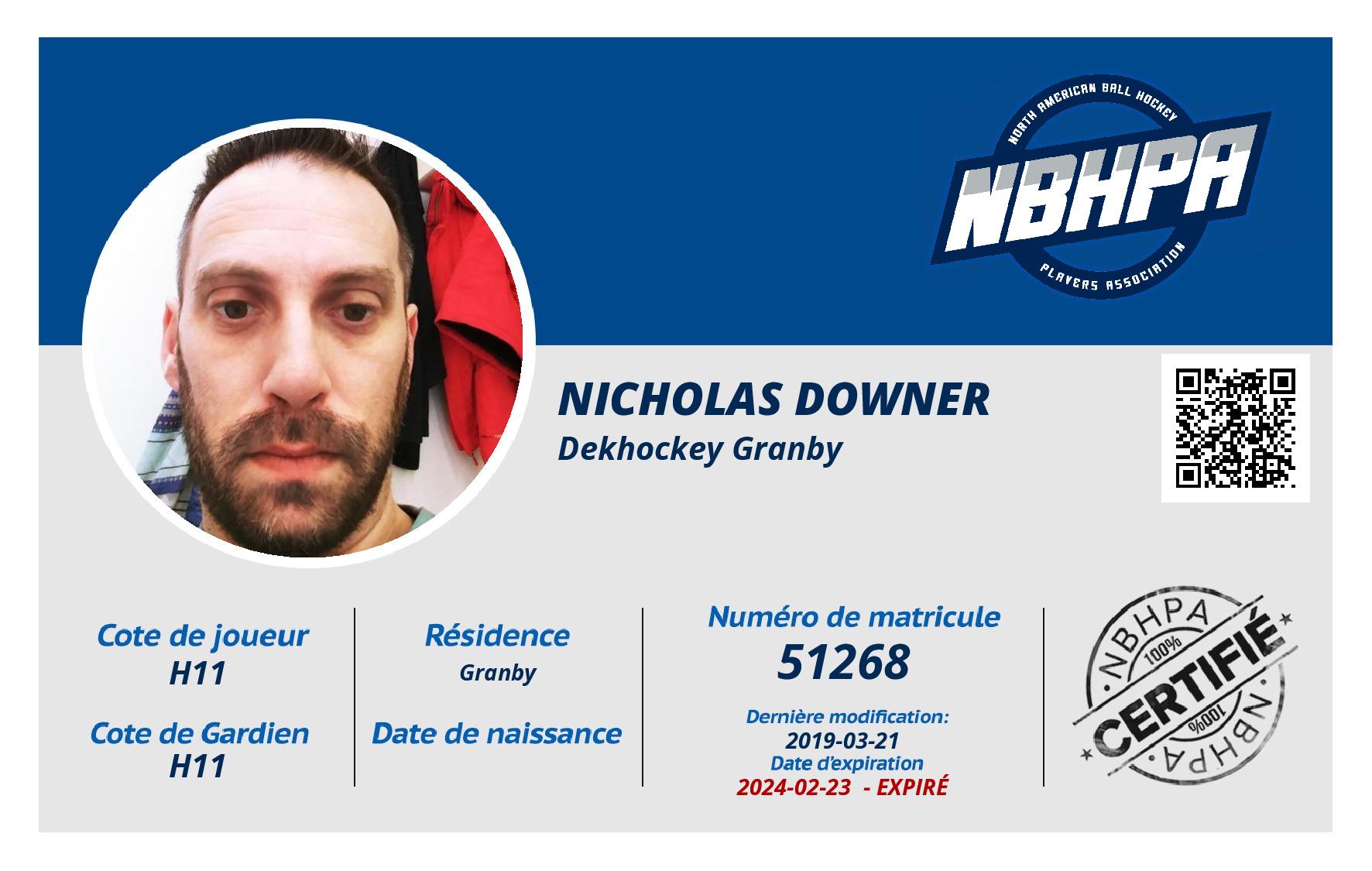 Nicholas Downer