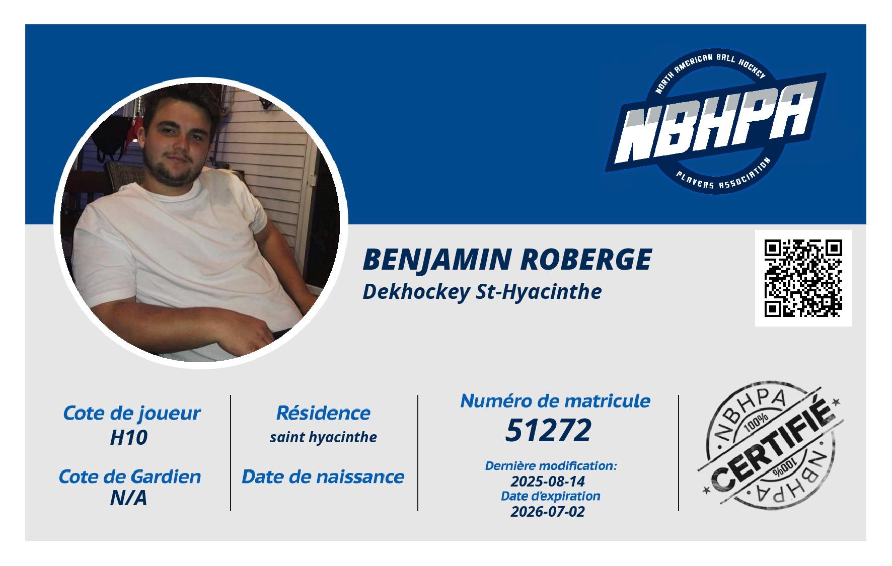 Benjamin Roberge