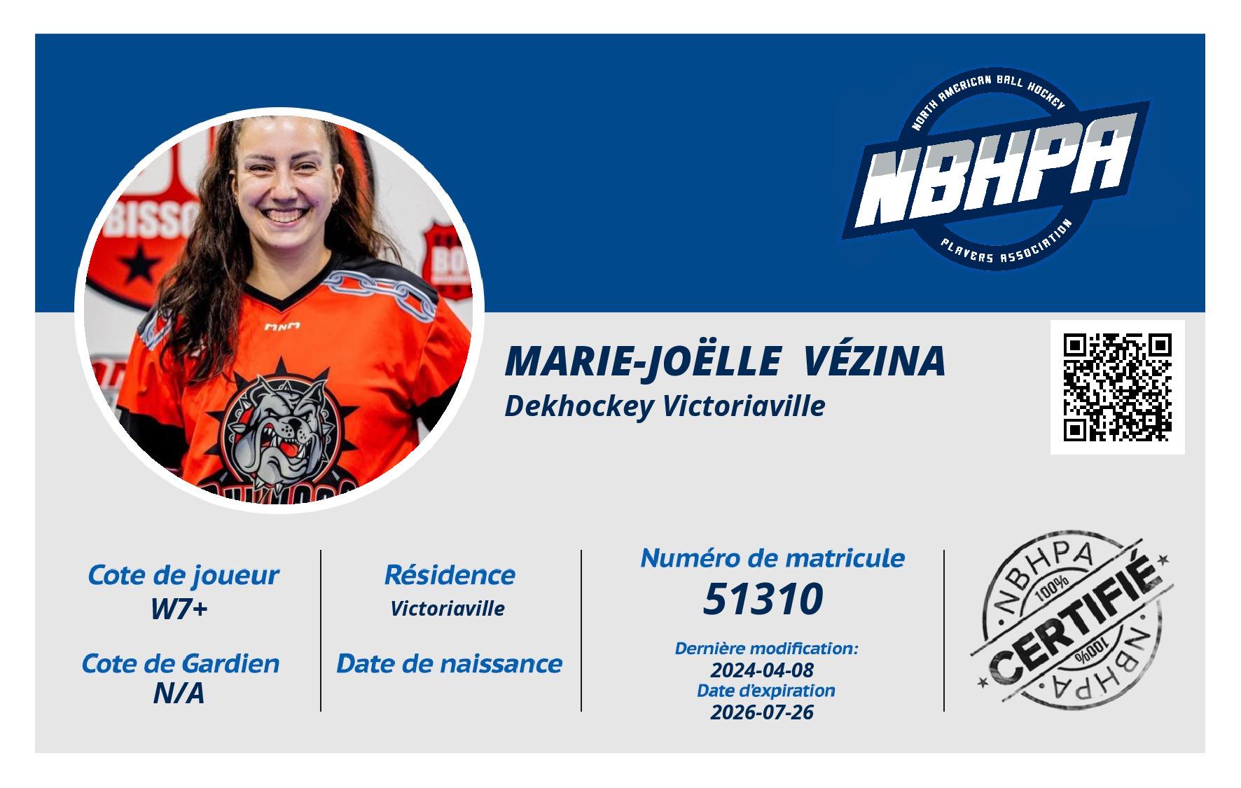 Marie-Joëlle  Vézina 