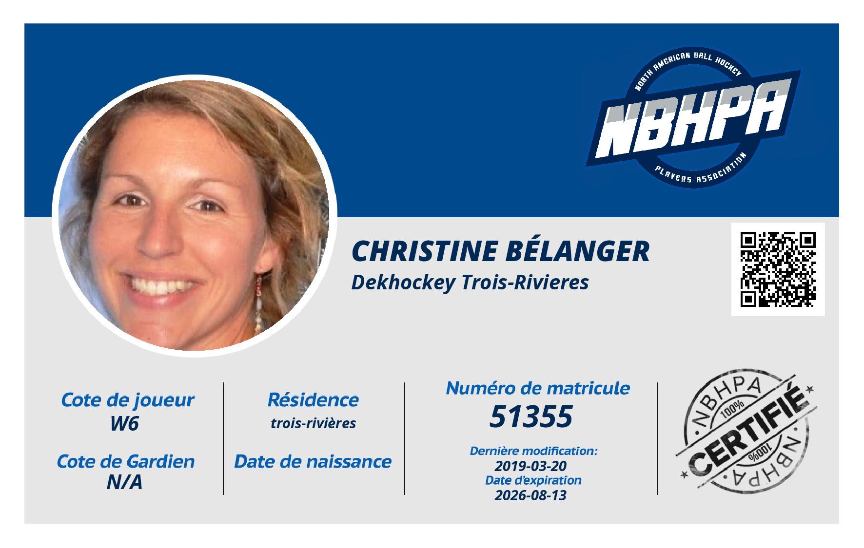Christine Bélanger