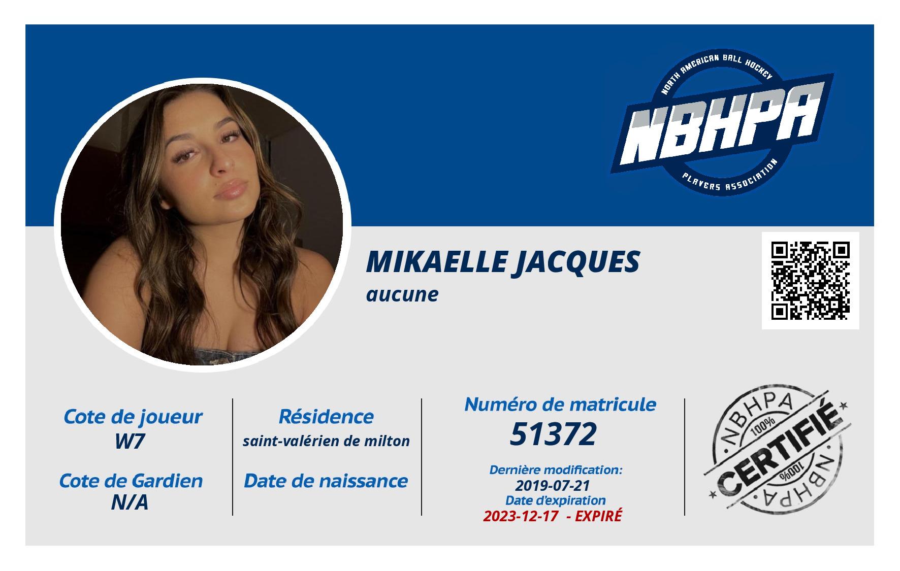 Mikaelle Jacques