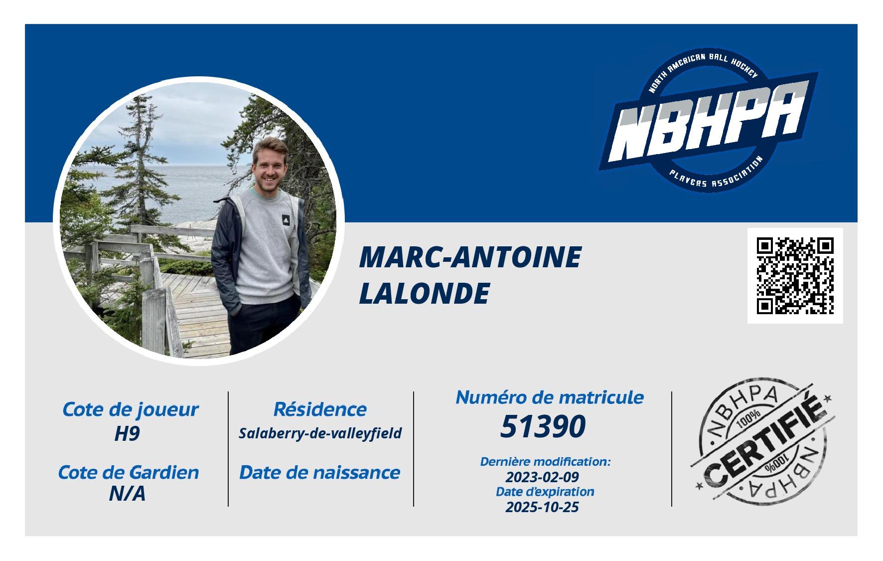 Marc-Antoine Lalonde