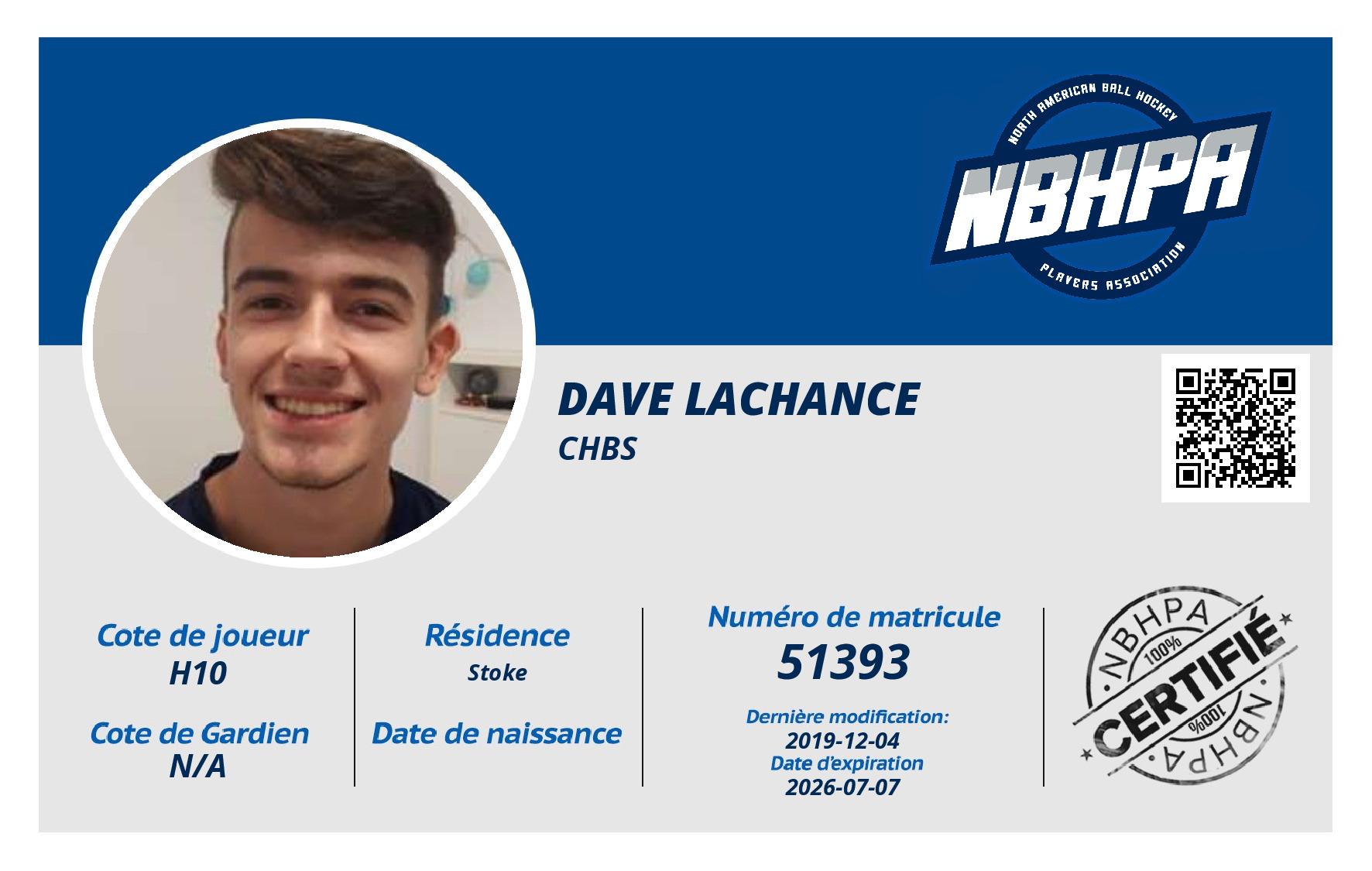Dave Lachance