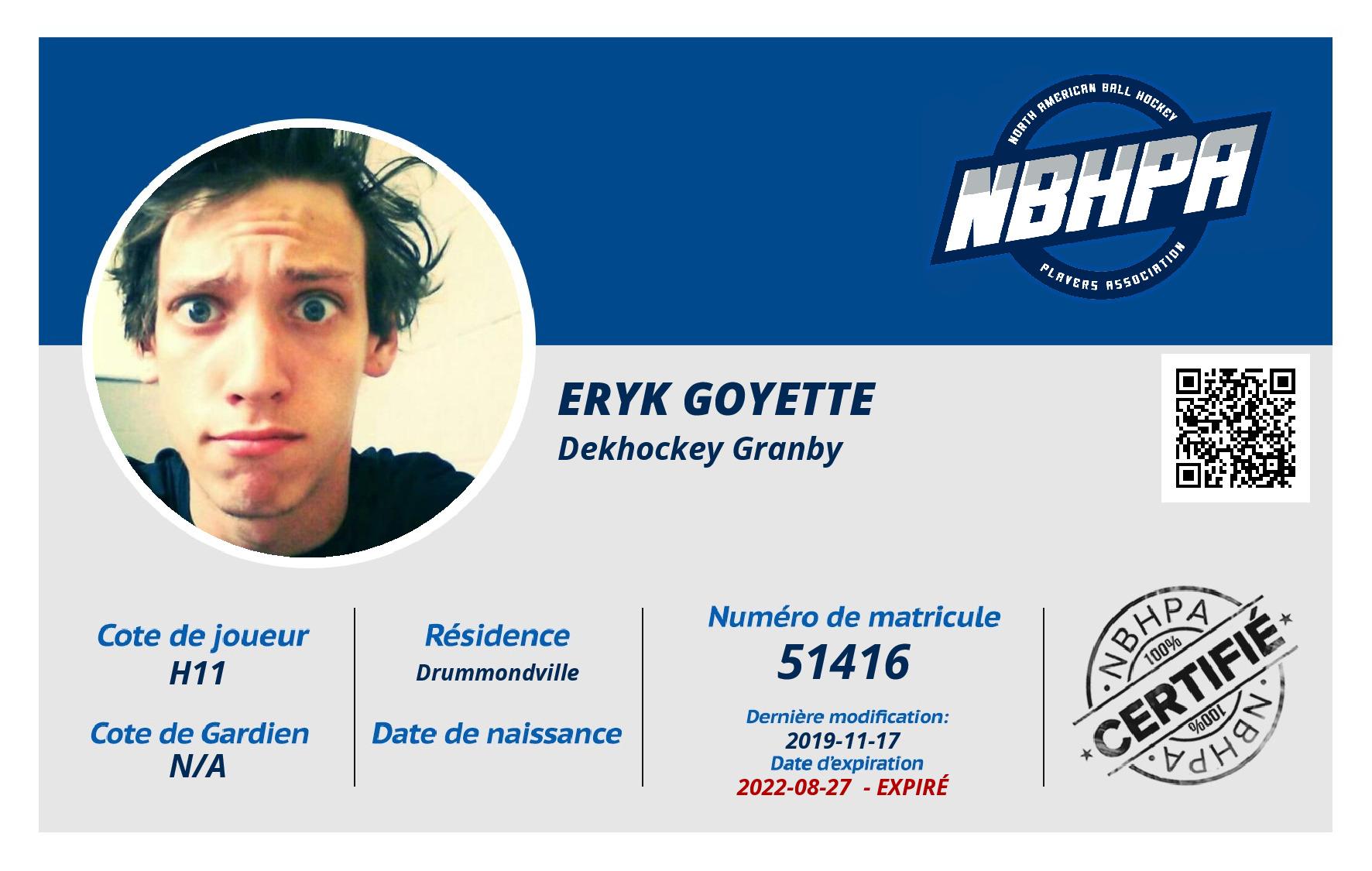 Eryk Goyette