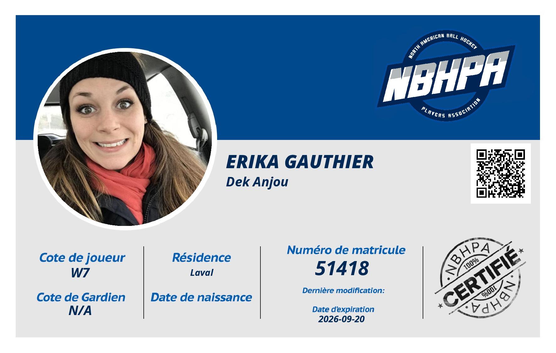 Erika Gauthier