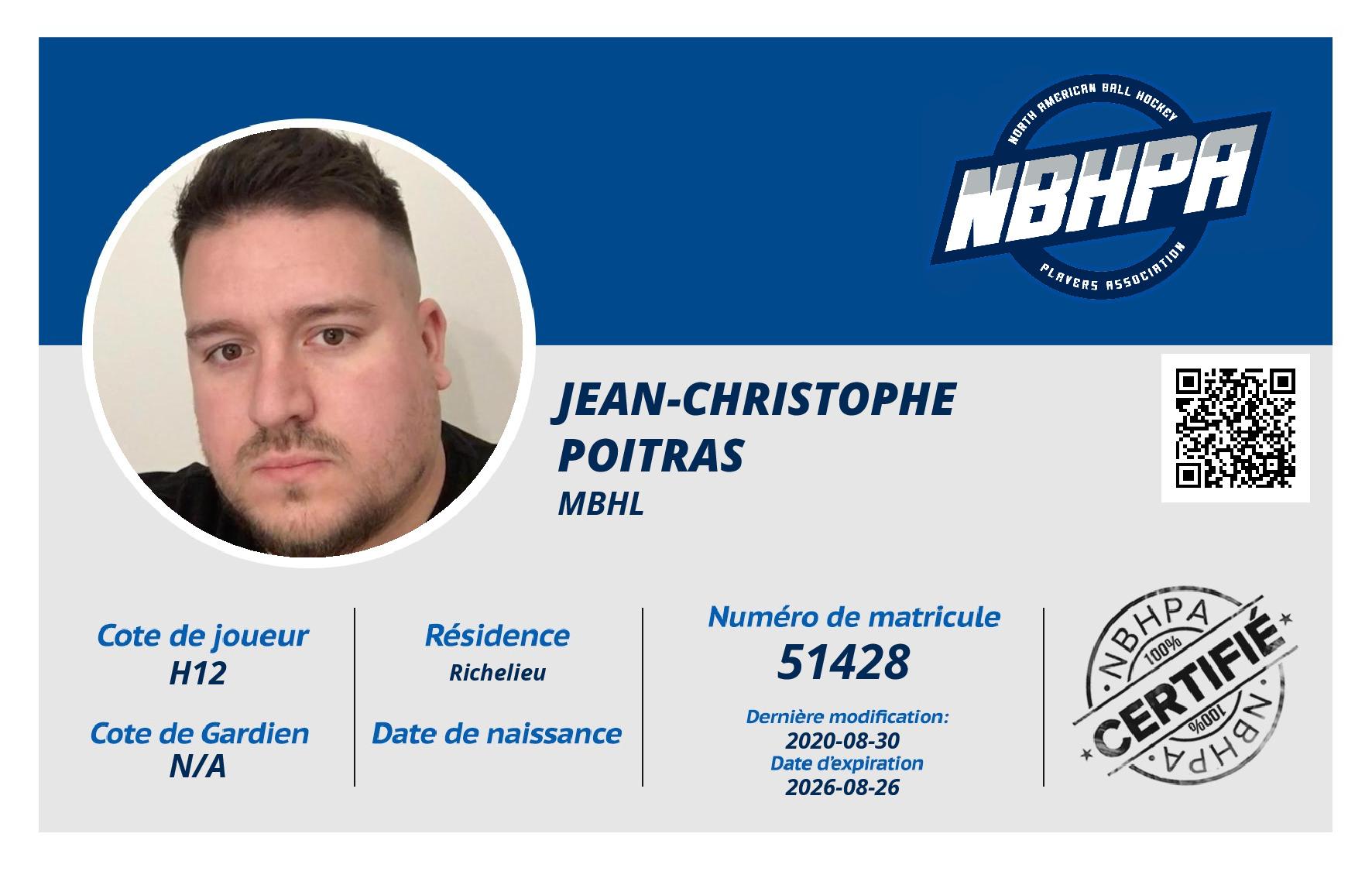 Jean-Christophe Poitras