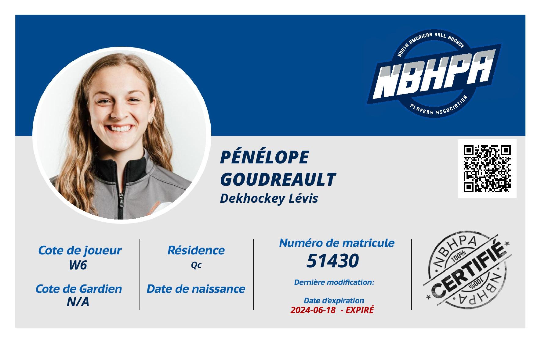 Pénélope  Goudreault 