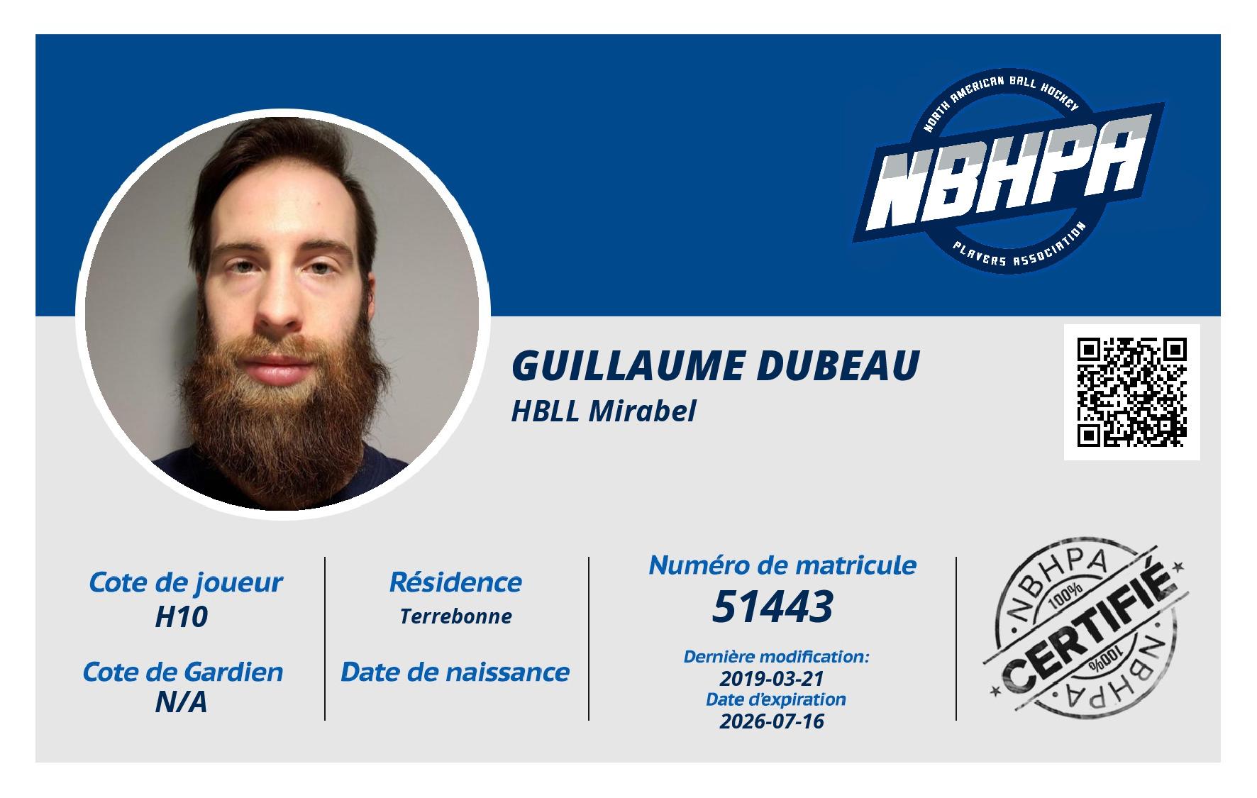 Guillaume Dubeau