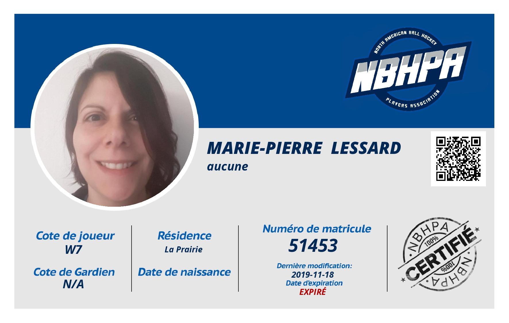 Marie-Pierre  Lessard 
