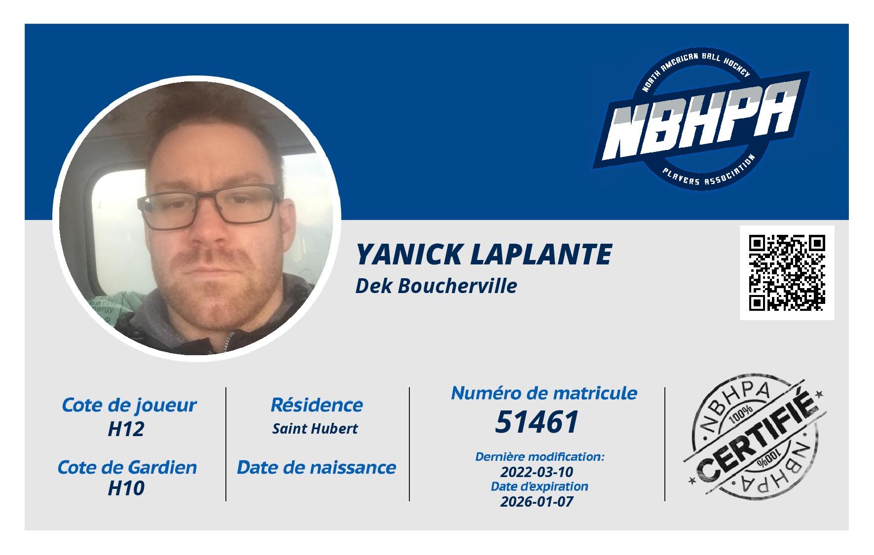 Yanick Laplante 
