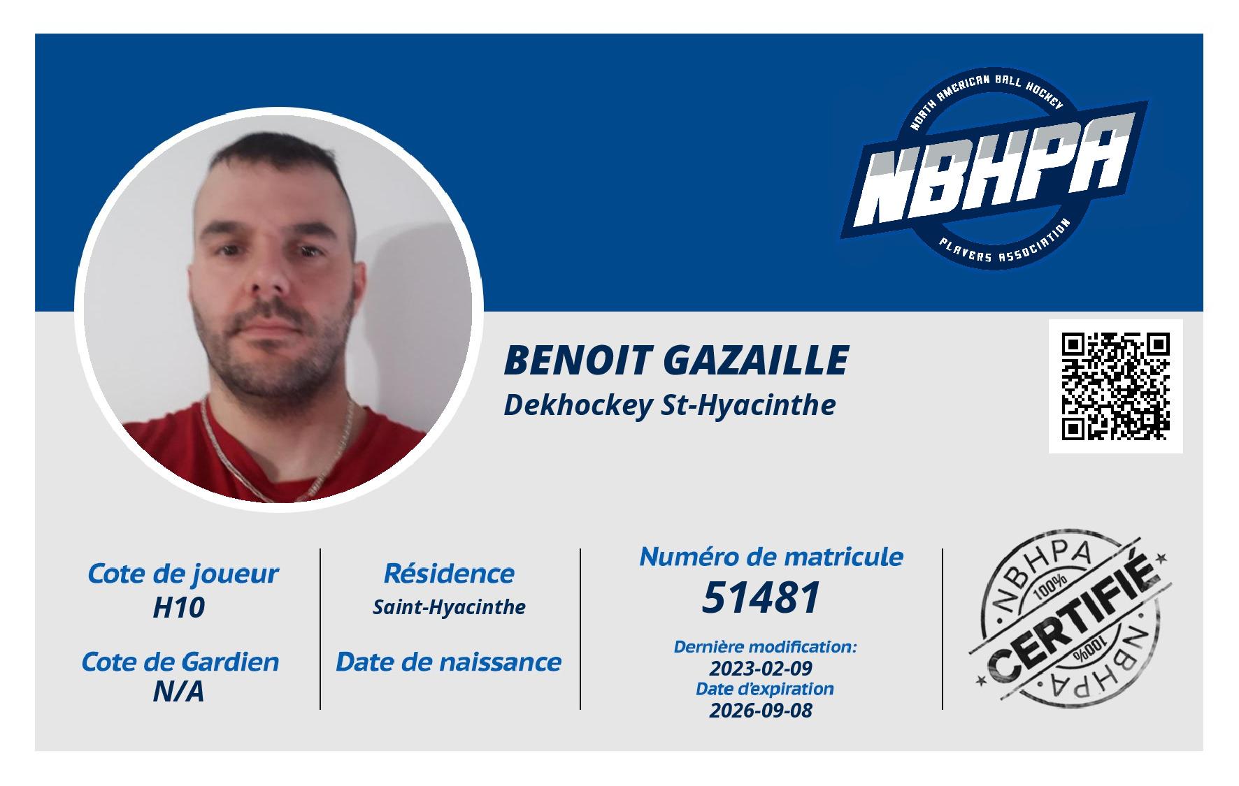 Benoit Gazaille