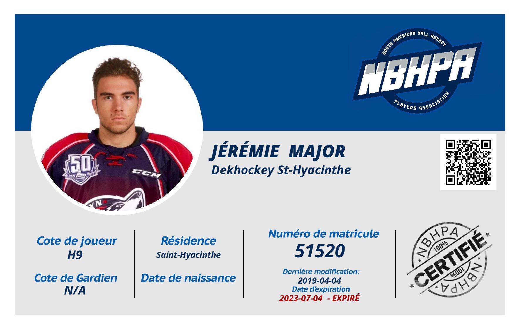 Jérémie  Major