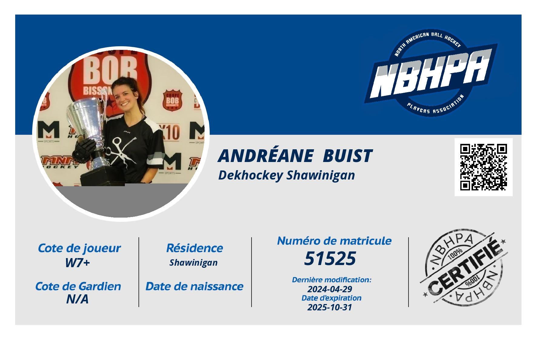 Andréane  Buist