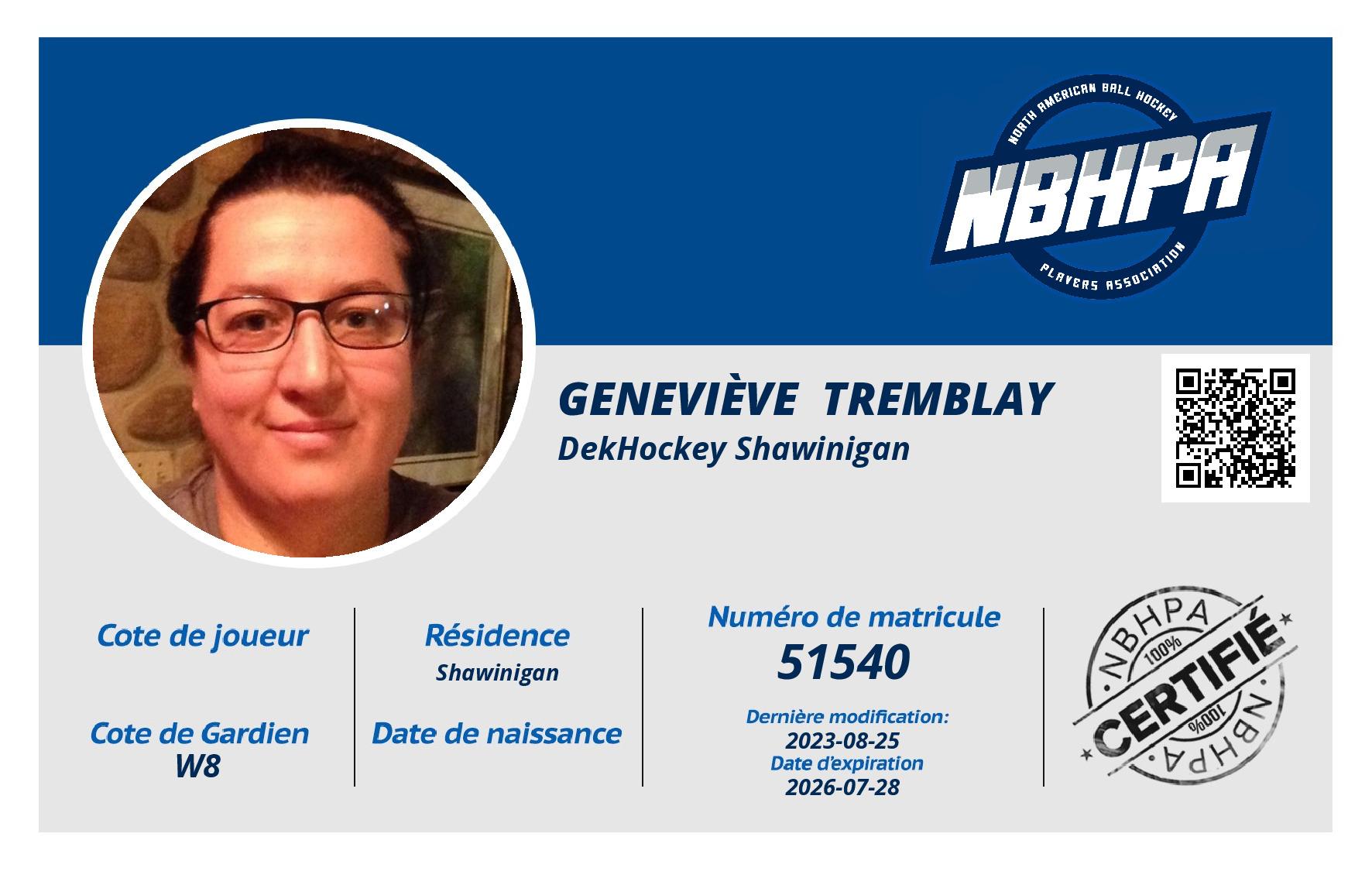 Geneviève  Tremblay