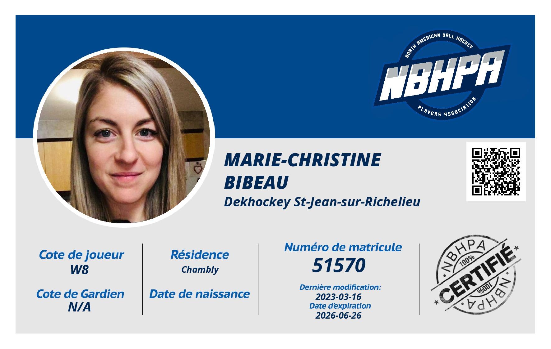 Marie-Christine Bibeau