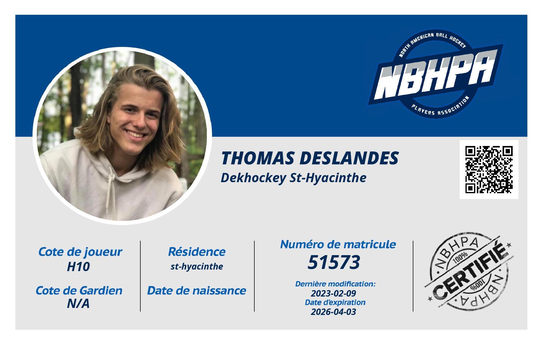 Thomas Deslandes