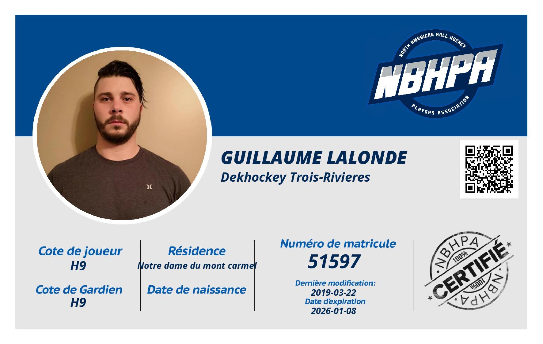 Guillaume Lalonde