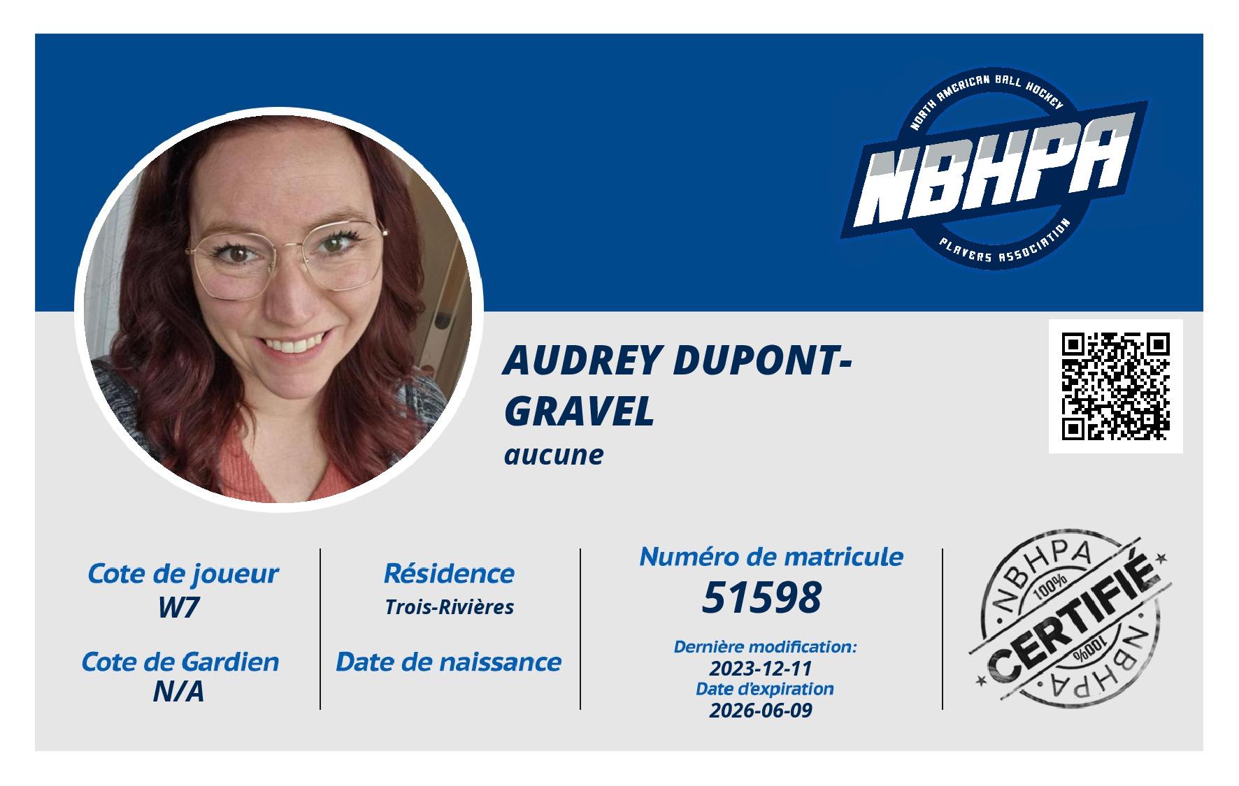 Audrey Dupont-Gravel