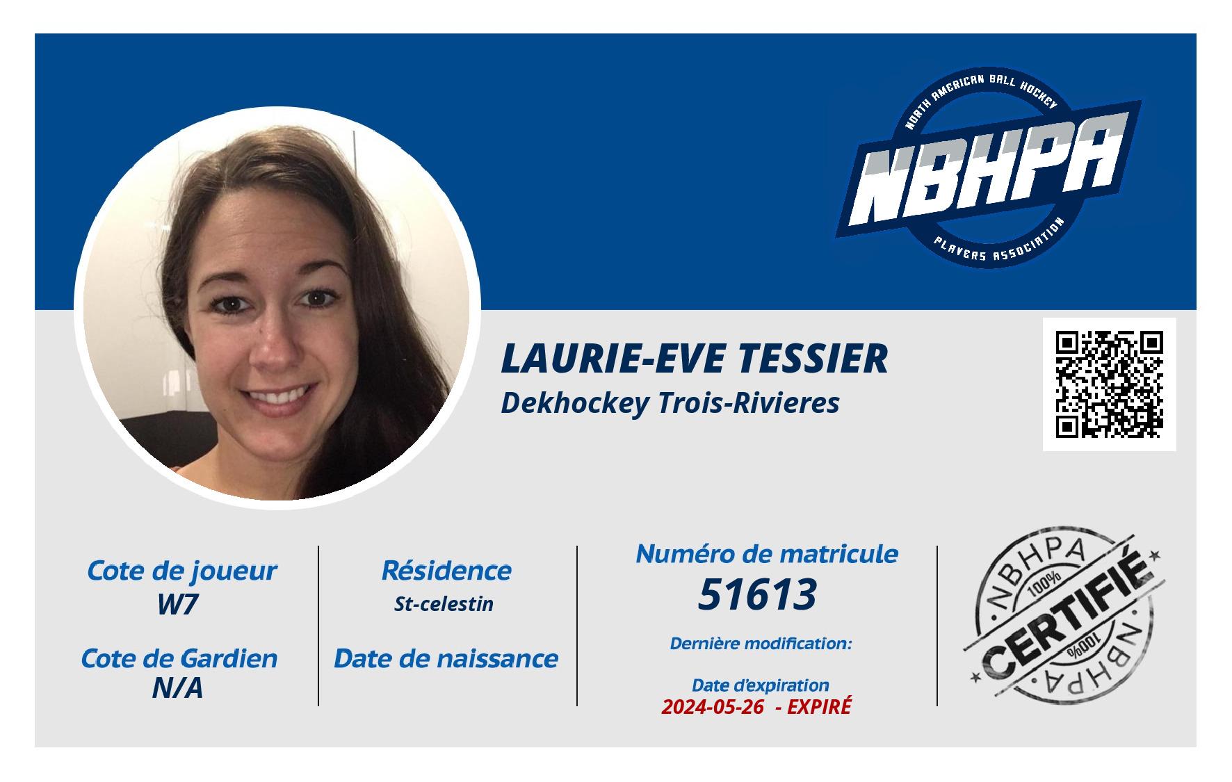 Laurie-Eve Tessier