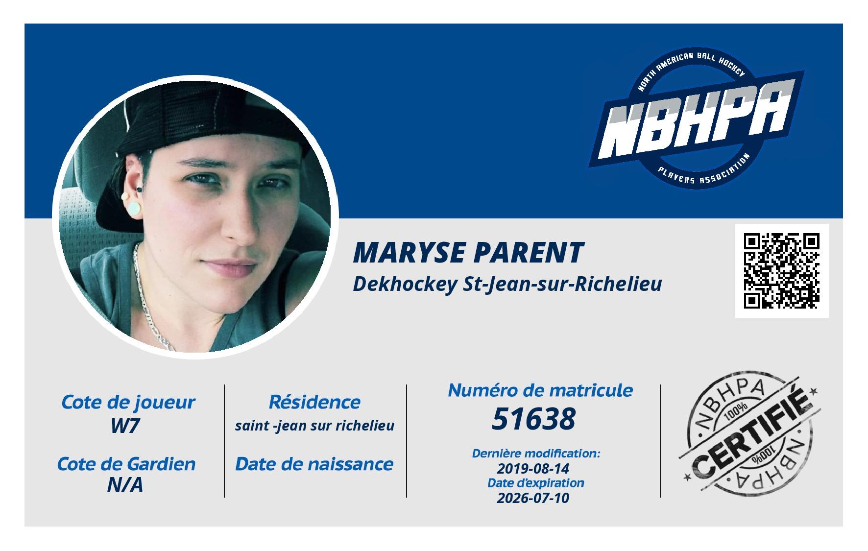 Maryse Parent