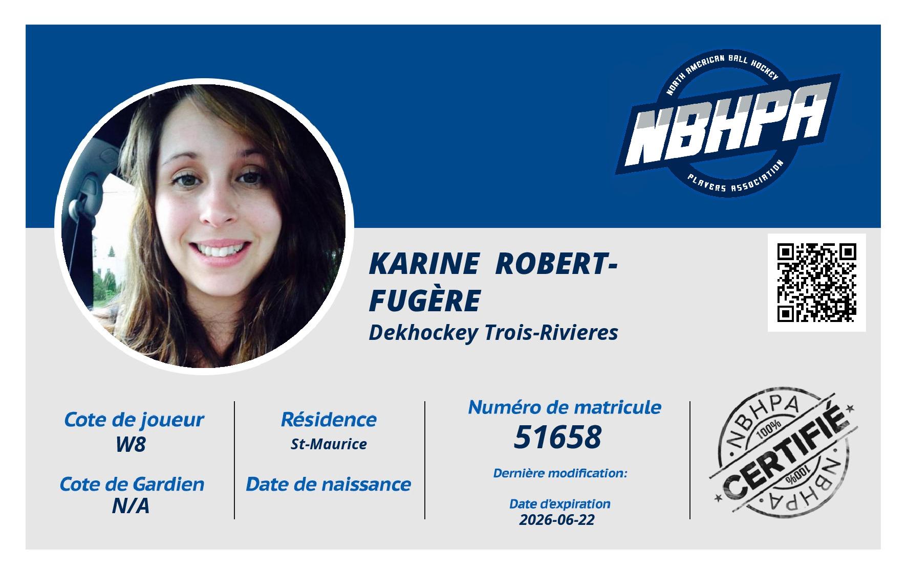 Karine  Robert-Fugère