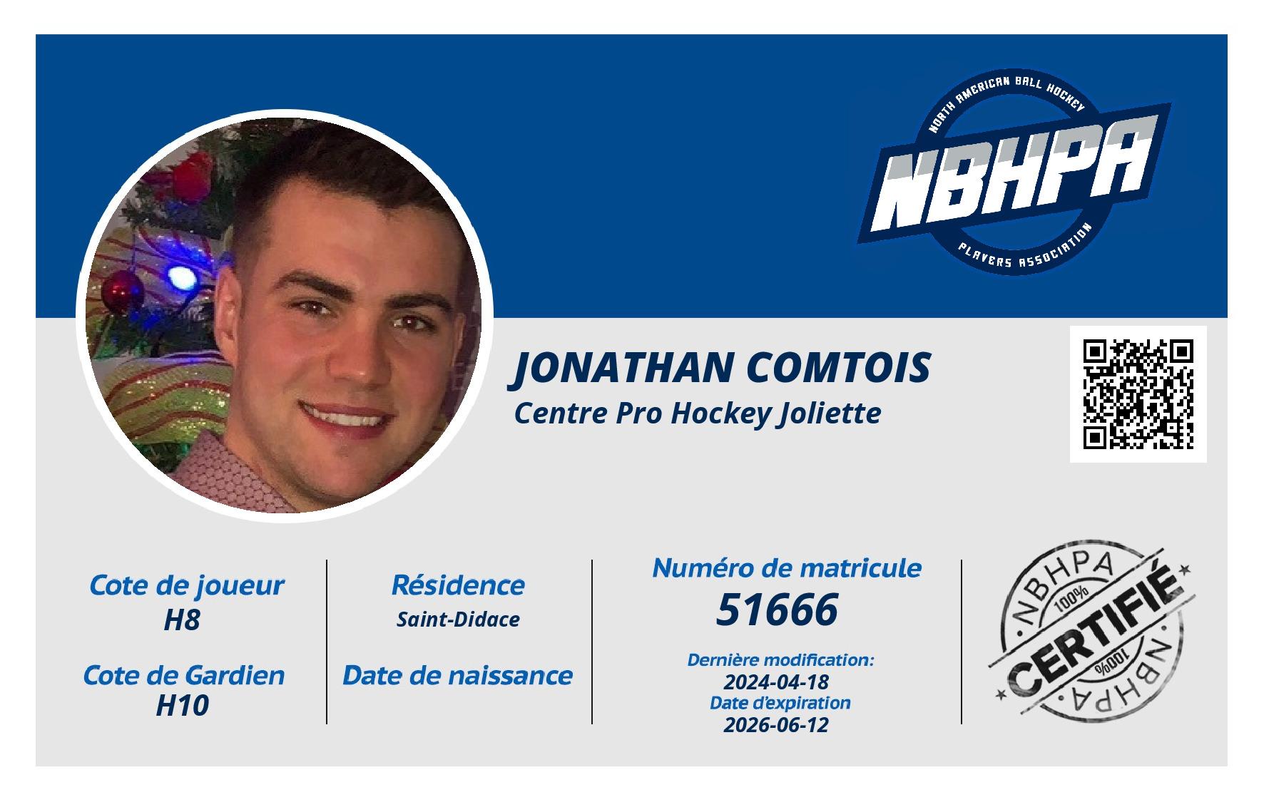 Jonathan Comtois