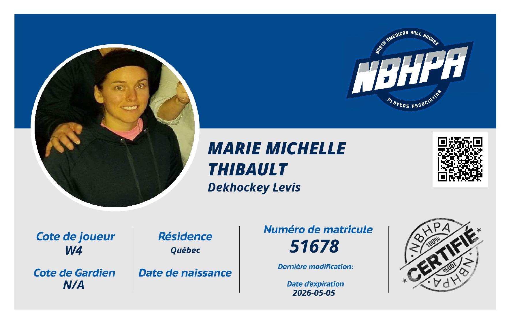 Marie Michelle Thibault