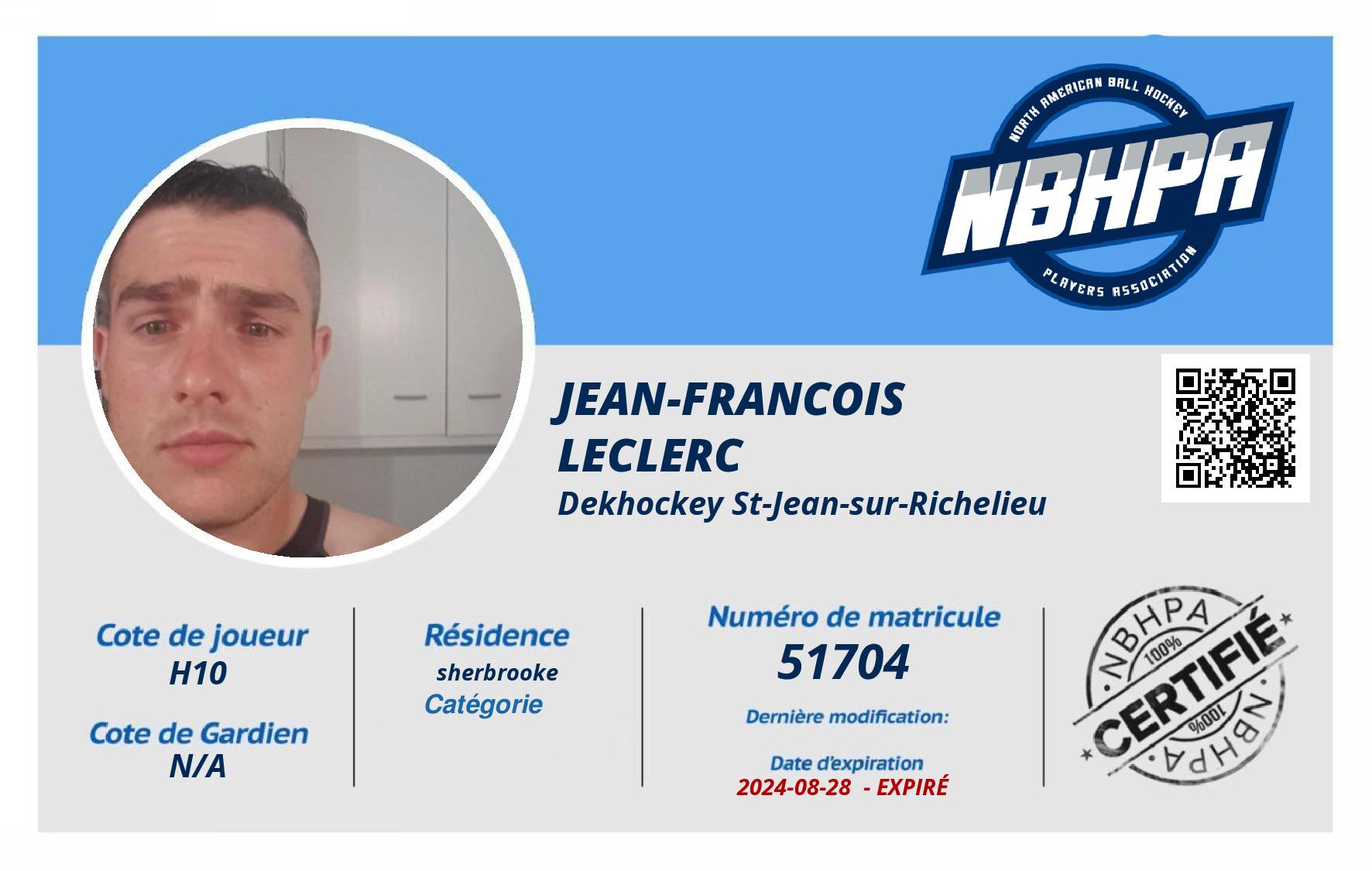 jean-francois leclerc
