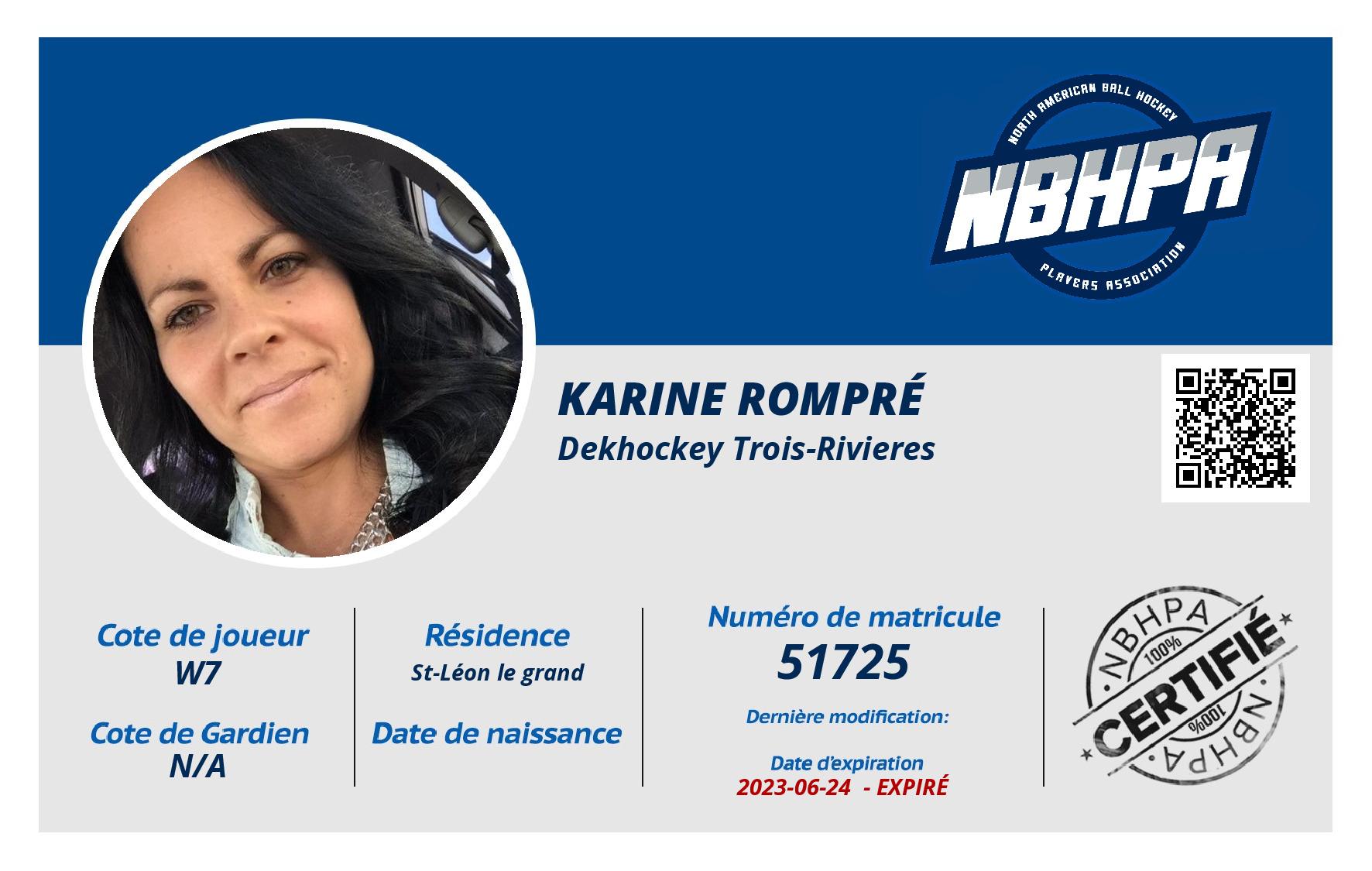 Karine Rompré 