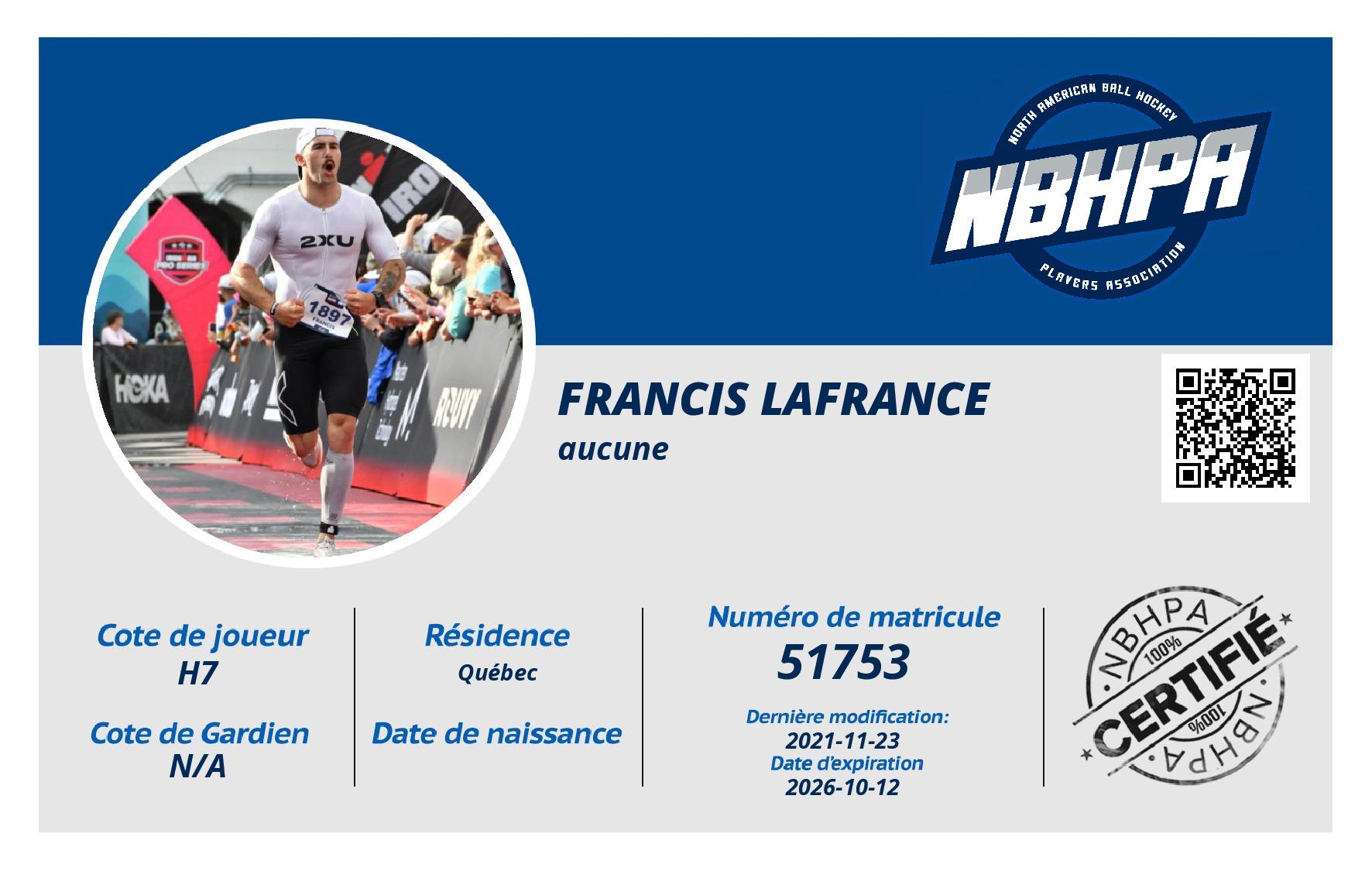 Francis Lafrance