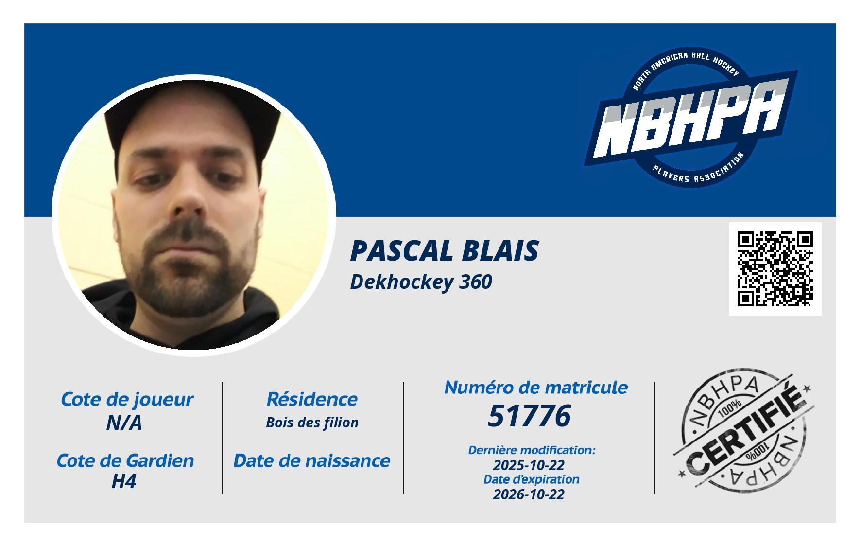 Pascal Blais