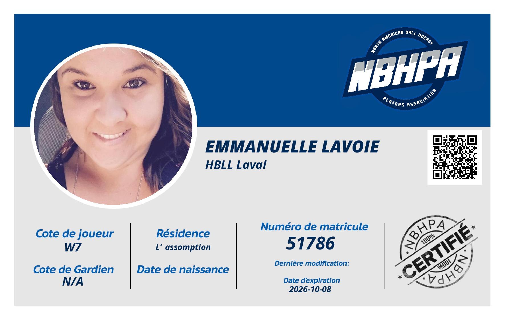 Emmanuelle Lavoie