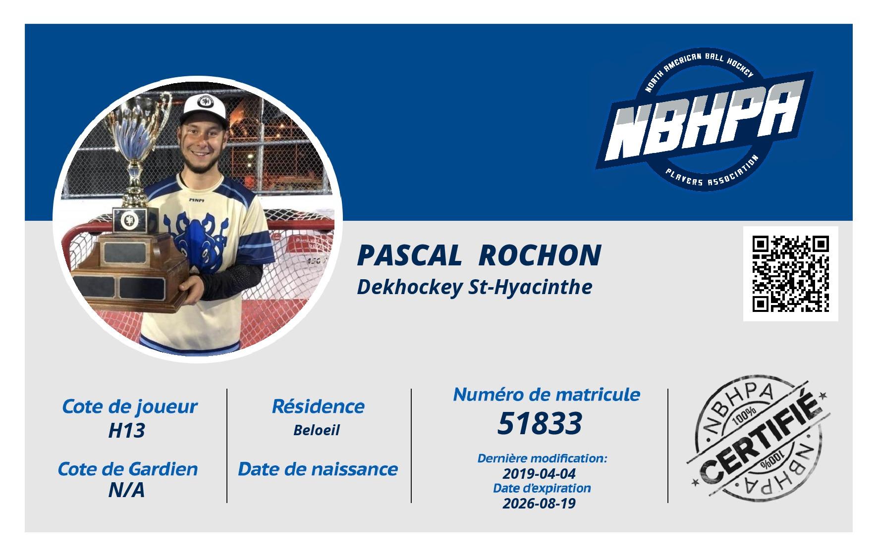 Pascal  Rochon 