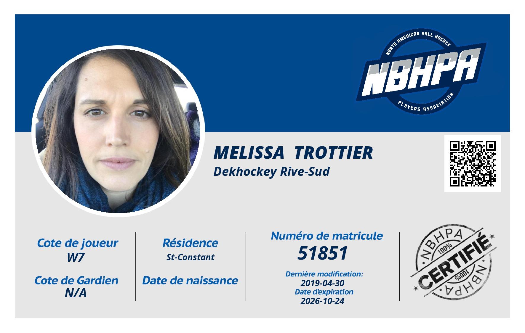 Melissa  Trottier