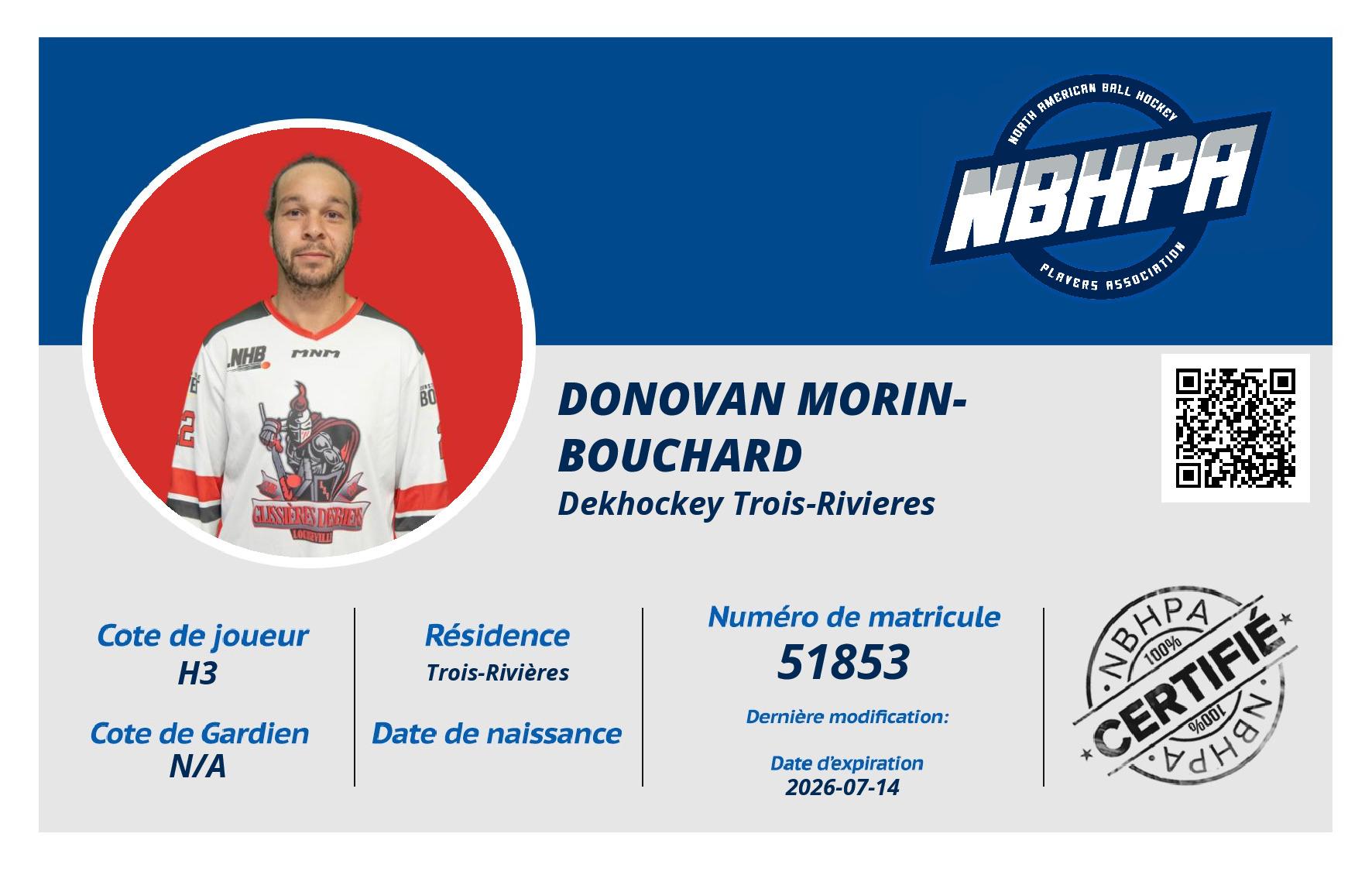Donovan Morin-Bouchard