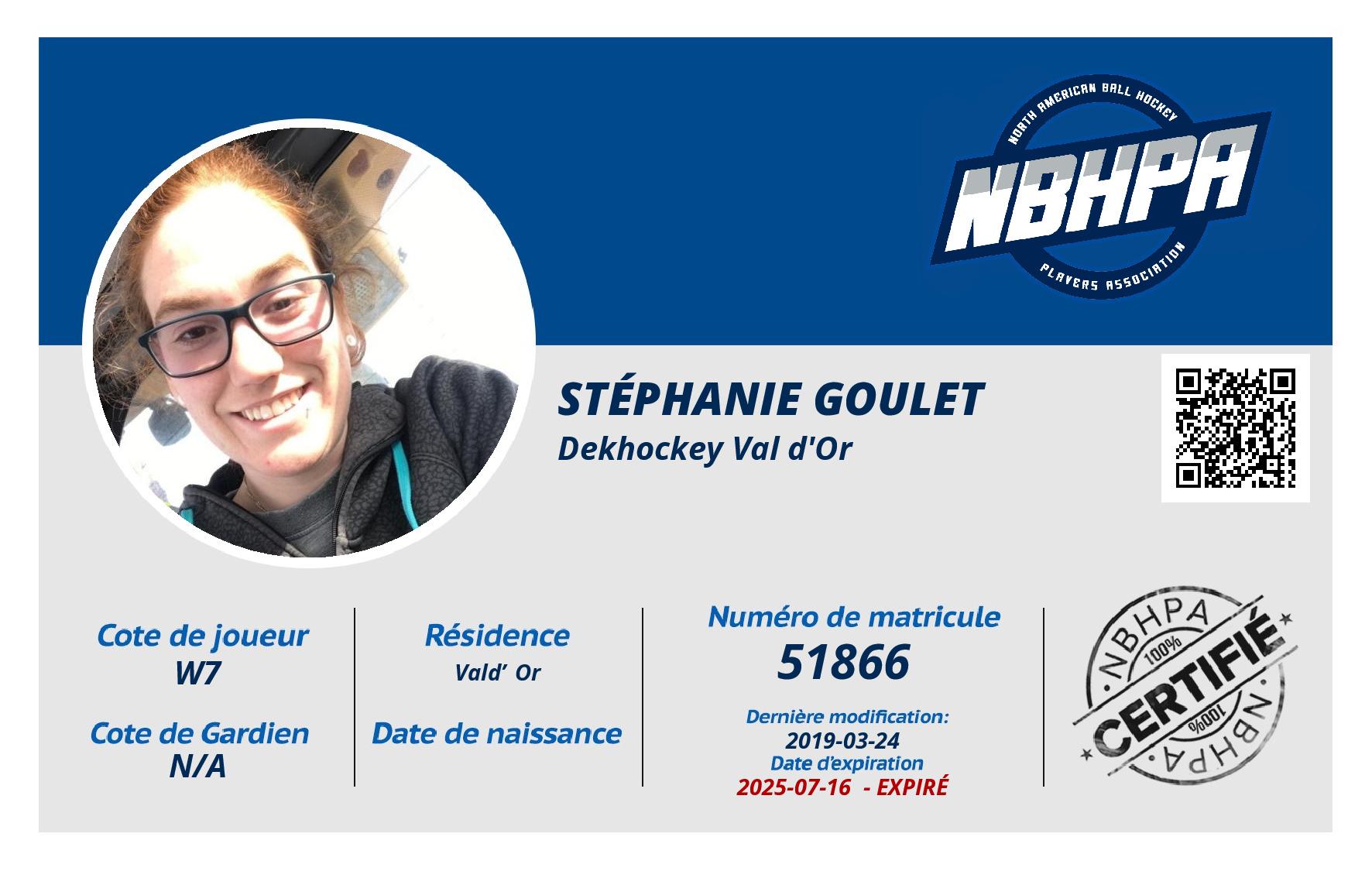 Stéphanie Goulet