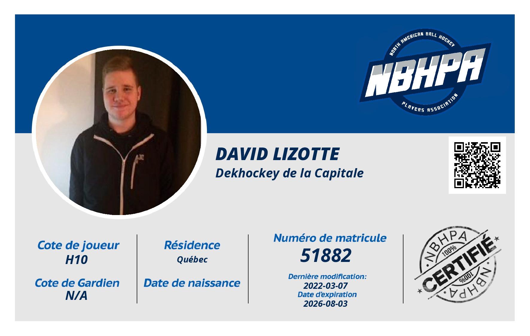 David Lizotte