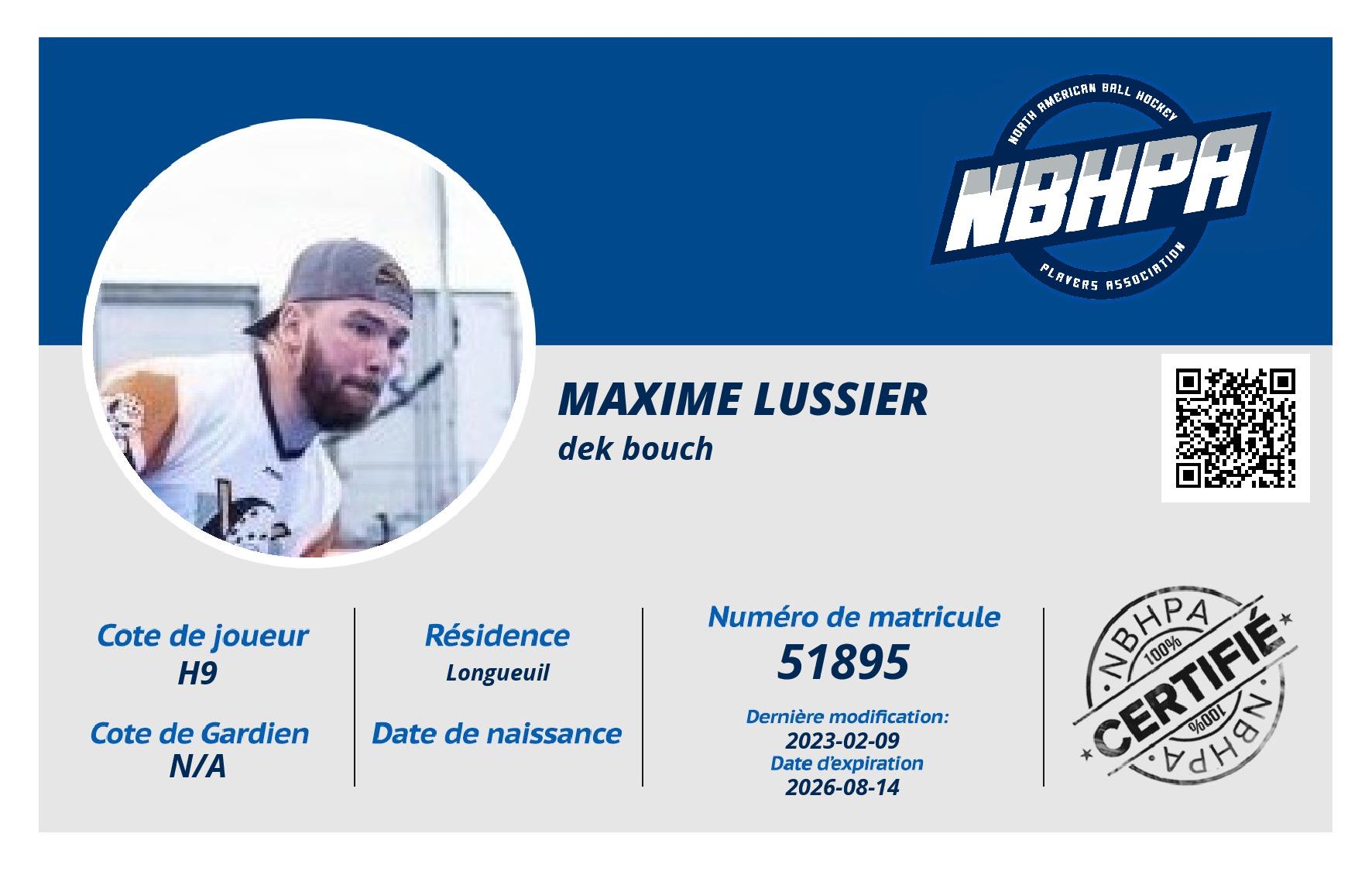 Maxime Lussier