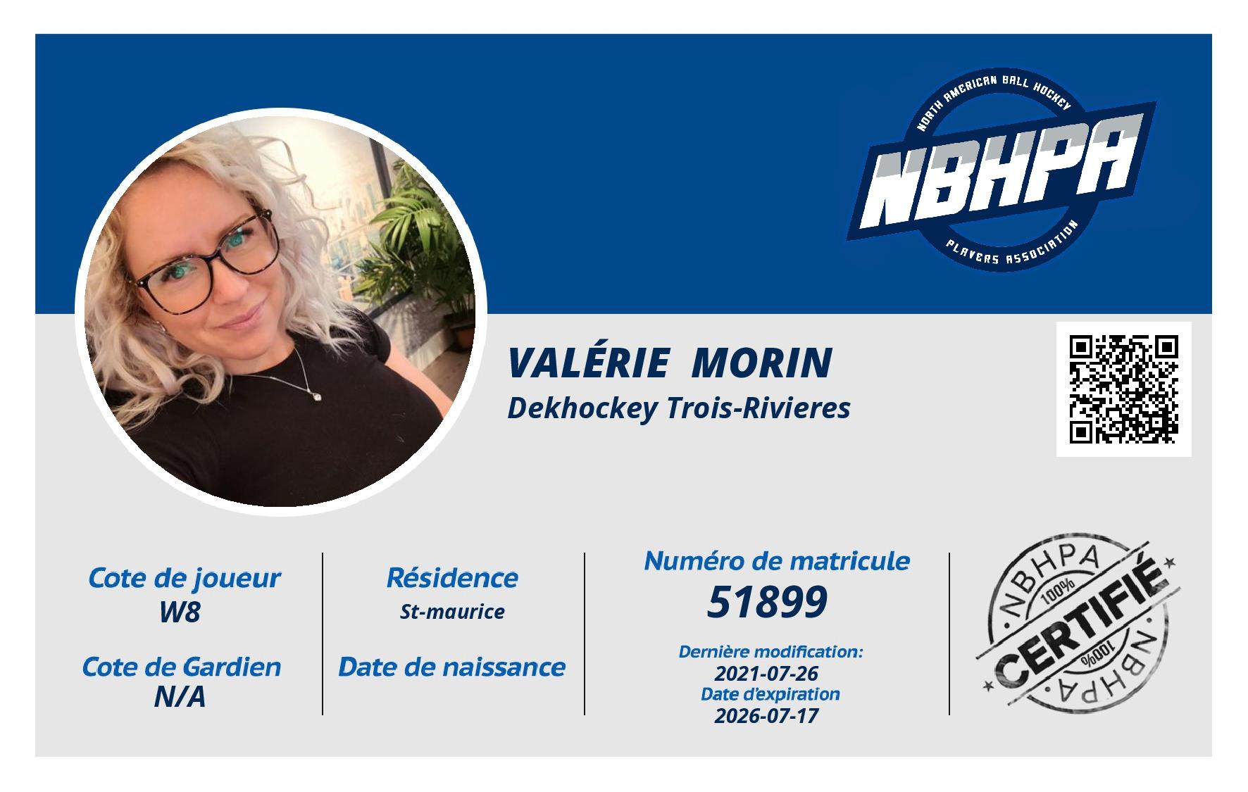 Valérie  Morin