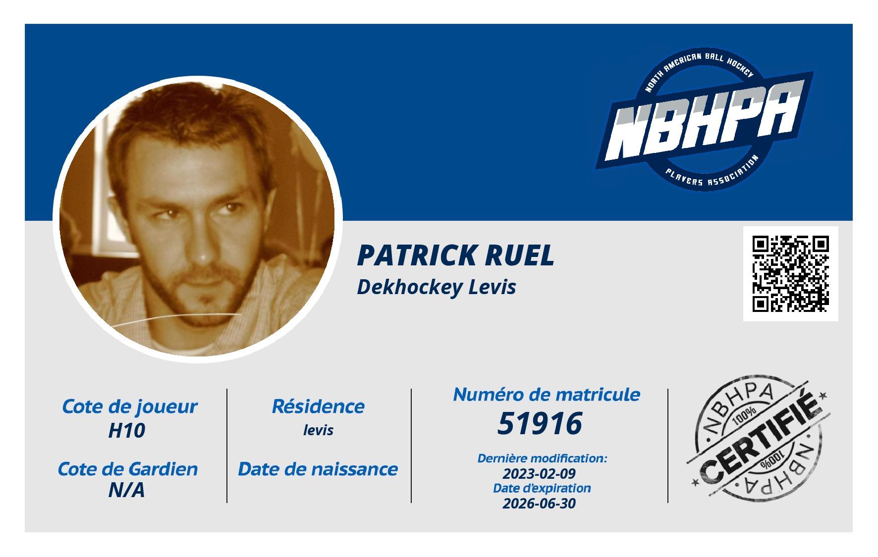 Patrick Ruel