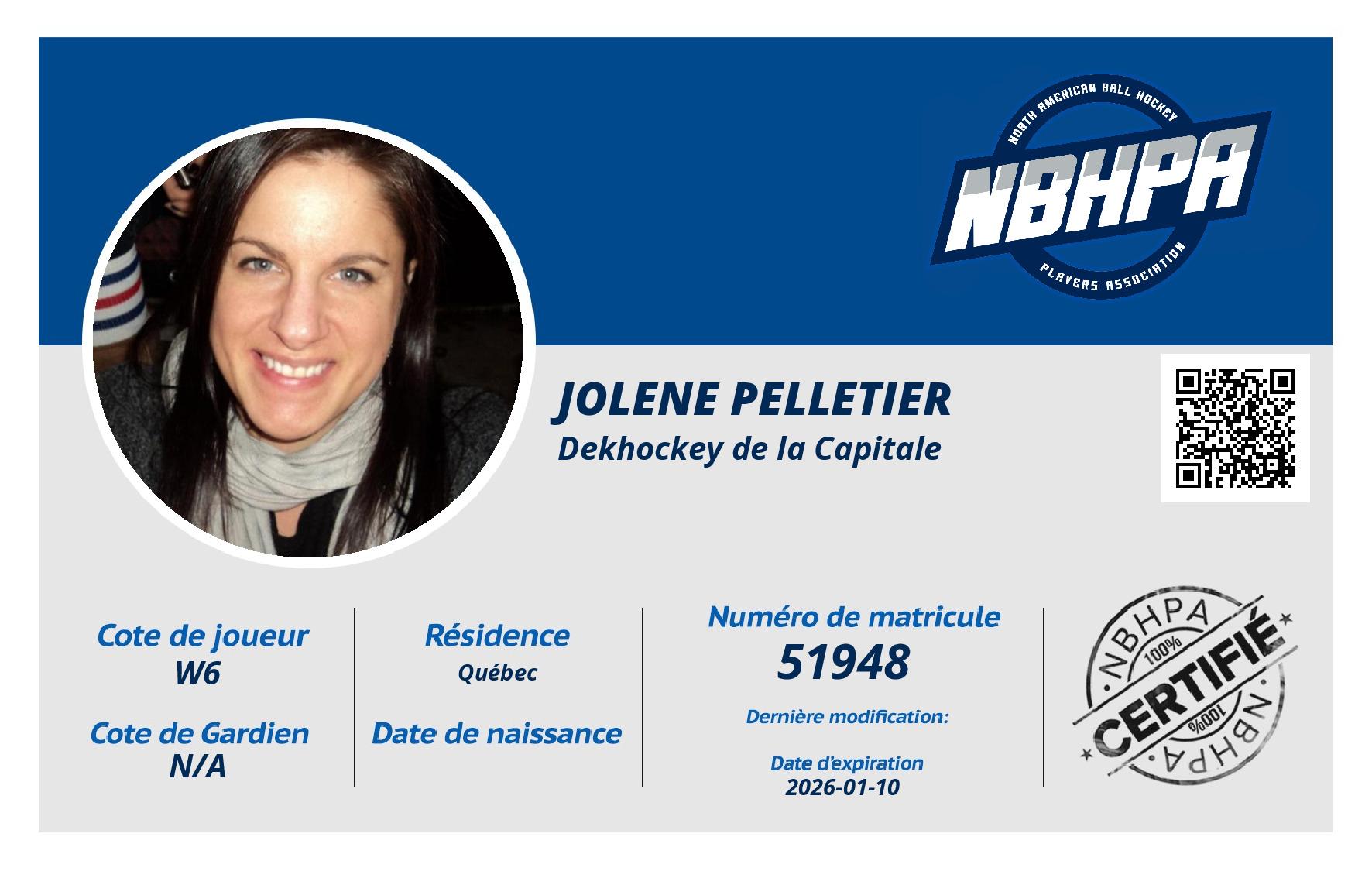 Jolene Pelletier