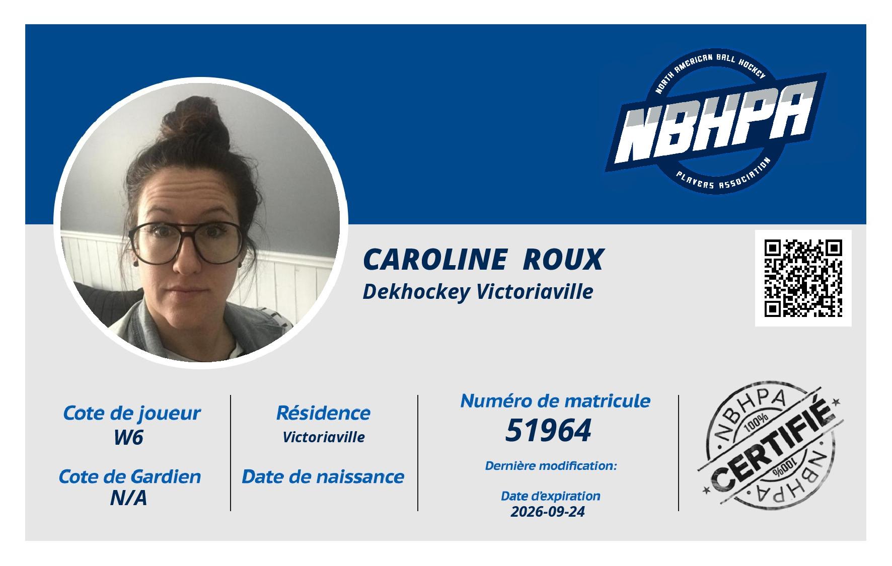 Caroline  Roux