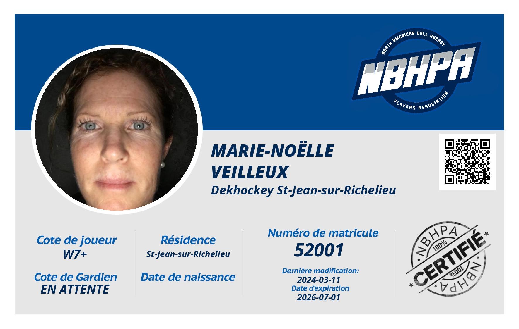 Marie-Noëlle  Veilleux